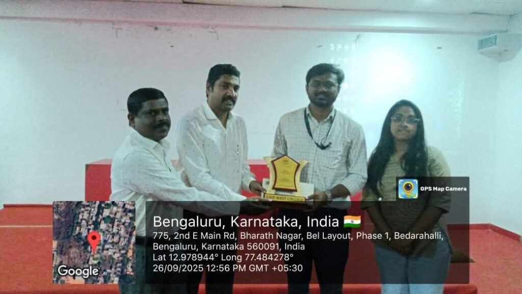 EWFGC Organises Seminar on Geospatial science by Expertised professionals